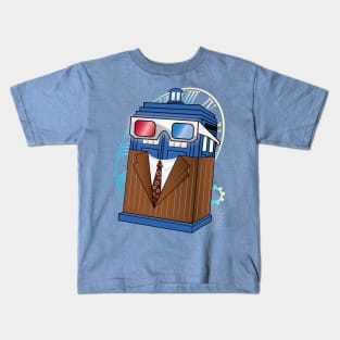 10th Doctor x TARDIS Kids T-Shirt